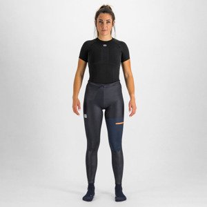 SPORTFUL legíny - APEX - černá/modrá S