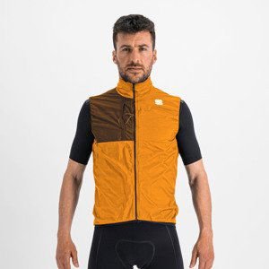 SPORTFUL Cyklistická vesta - SUPERGIARA LAYER - oranžová L