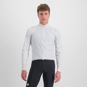 SPORTFUL Cyklistická voděodolná pláštěnka - HOT PACK NORAIN - bílá