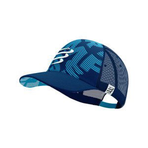 COMPRESSPORT Cyklistická čepice - TRUCKER CAP - modrá