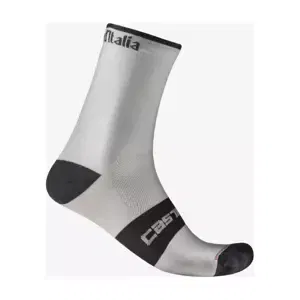 CASTELLI Cyklistické ponožky klasické - GIRO107 18 - bílá 2XL