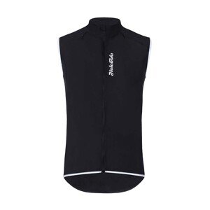 HOLOKOLO Cyklistická vesta - WIND/RAIN - černá 6XL