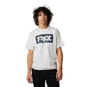 FOX Cyklistické triko s krátkým rukávem - NUKLR PREMIUM - šedá S