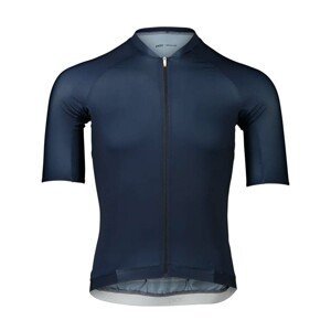 POC Cyklistický dres s krátkým rukávem - PRISTINE - modrá 2XL