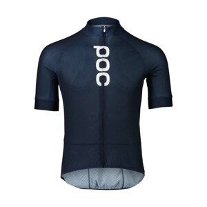 POC Cyklistický dres s krátkým rukávem - ESSENTIAL ROAD LOGO - modrá M