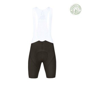 MONTON Cyklistické kalhoty krátké s laclem - PRO SPEEDA  - hnědá XL