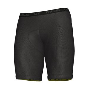 ALÉ Cyklistické boxerky - ENDURO PADDED LINER - černá 3XL