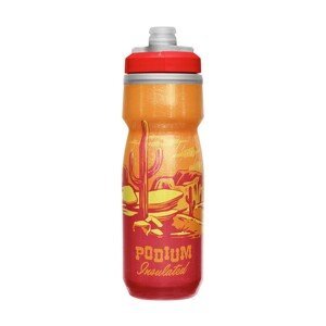 CAMELBAK Cyklistická láhev na vodu - PODIUM® CHILL - oranžová/červená