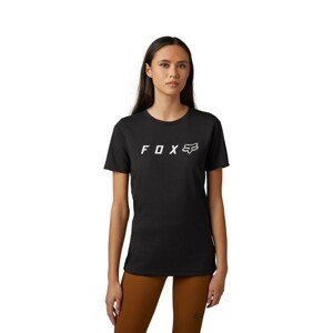 FOX Cyklistické triko s krátkým rukávem - ABSOLUTE LADY - černá L