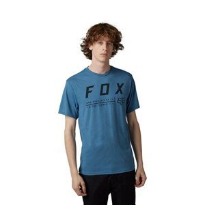 FOX Cyklistické triko s krátkým rukávem - NON STOP - modrá XL