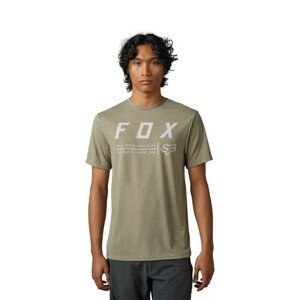 FOX Cyklistické triko s krátkým rukávem - NON STOP - zelená XL