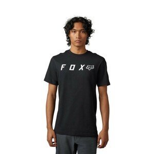FOX Cyklistické triko s krátkým rukávem - ABSOLUTE - bílá/černá M