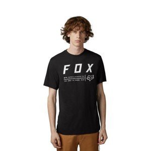 FOX Cyklistické triko s krátkým rukávem - NON STOP - černá L