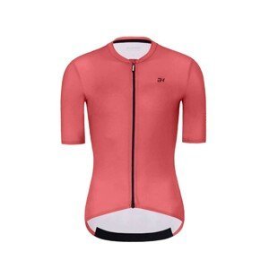 HOLOKOLO Cyklistický dres s krátkým rukávem - VICTORIOUS LADY - červená XL