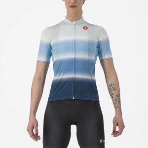 CASTELLI Cyklistický dres s krátkým rukávem - DOLCE LADY - světle modrá/modrá L