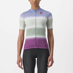 CASTELLI Cyklistický dres s krátkým rukávem - DOLCE LADY - fialová XS