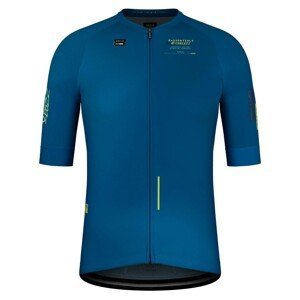 GOBIK Cyklistický dres s krátkým rukávem - CX PRO 2.0 - modrá