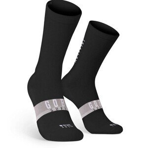 GOBIK Cyklistické ponožky klasické - SUPERB EXTRA LONG - černá L-XL