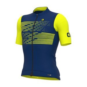 ALÉ Cyklistický dres s krátkým rukávem - PR-S LOGO - modrá L