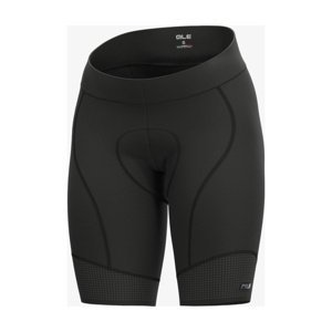 ALÉ Cyklistické kalhoty krátké bez laclu - PRS MASTER 2.0 LADY - černá/šedá S