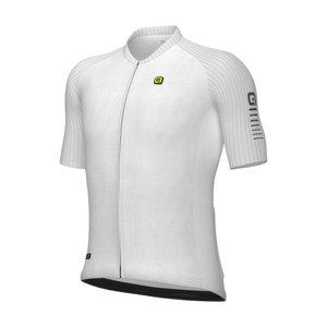 ALÉ Cyklistický dres s krátkým rukávem - SILVER COOLINGR-EV1 - bílá 2XL