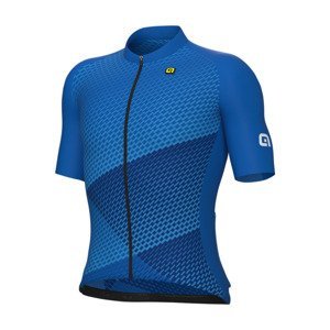 ALÉ Cyklistický dres s krátkým rukávem - WEB PR-E - světle modrá 3XL