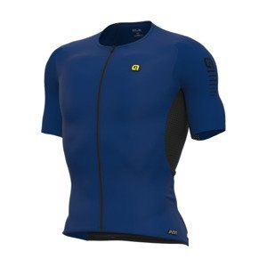 ALÉ Cyklistický dres s krátkým rukávem - R-EV1  RACE SPECIAL - modrá 3XL