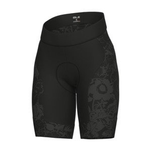 ALÉ Cyklistické kalhoty krátké bez laclu - NADINE PRAGMA - černá XL