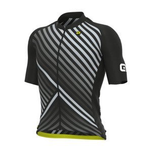 ALÉ Cyklistický dres s krátkým rukávem - PR-R FAST - černá L
