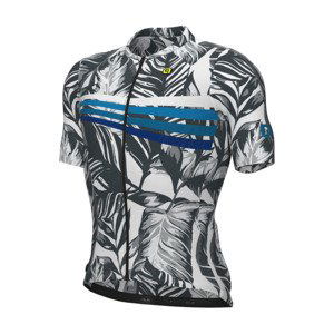 ALÉ Cyklistický dres s krátkým rukávem - WILD PR-E - šedá L