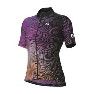 ALÉ Cyklistický dres s krátkým rukávem - CIRCUS PRAGMA - fialová L