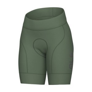 ALÉ Cyklistické kalhoty krátké bez laclu - MAGIC COLOUR PR-E - zelená XL
