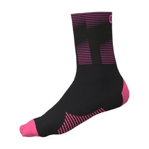 ALÉ Cyklistické ponožky klasické - SPRINT - růžová 40-43