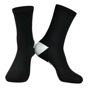 MONTON Cyklistické ponožky klasické - TRAVELER EVO - černá UNI