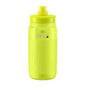 ELITE Cyklistická láhev na vodu - FLY TEX 550 ml - žlutá