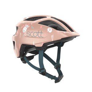SCOTT Cyklistická přilba - SPUNTO KID (CE) - růžová