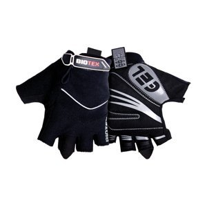 BIOTEX Cyklistické rukavice krátkoprsté - SUMMER - černá S