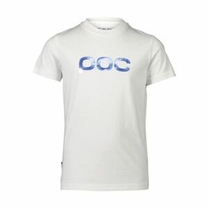 POC Cyklistické triko s krátkým rukávem - TEE - bílá 130 cm