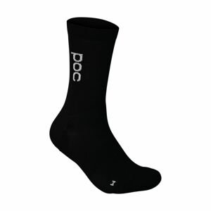 POC Cyklistické ponožky klasické - ULTRA - černá L