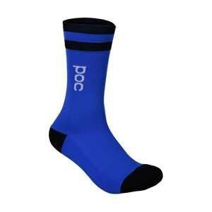 POC Cyklistické ponožky klasické - ESSENTIAL - modrá