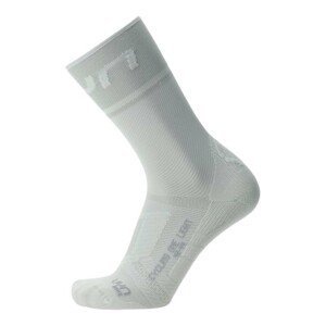 UYN Cyklistické ponožky klasické - ONE LIGHT - bílá/stříbrná 42-44