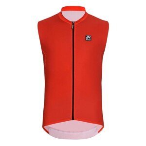 HOLOKOLO Cyklistický dres bez rukávů - AIRFLOW - červená S