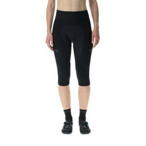UYN Cyklistické kalhoty 3/4 bez laclu - RIDEMILES LADY - černá XL