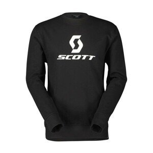 SCOTT Cyklistická mikina - ICON LS - černá XL