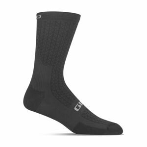 GIRO Cyklistické ponožky klasické - HRC TEAM - černá M
