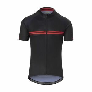 GIRO Cyklistický dres s krátkým rukávem - CHRONO SPORT - černá/červená L