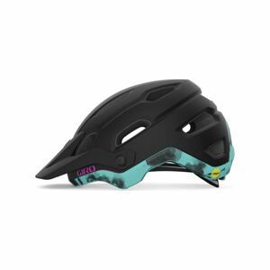 GIRO Cyklistická přilba - SOURCE MIPS W - černá/světle modrá (55–59 cm)