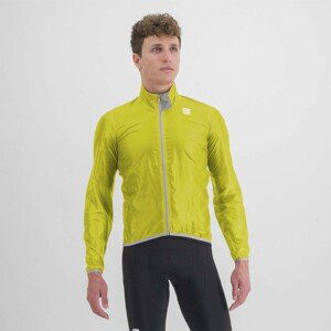 SPORTFUL Cyklistická větruodolná bunda - HOT PACK EASYLIGHT - žlutá