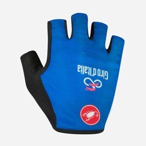 CASTELLI Cyklistické rukavice krátkoprsté - GIRO D'ITALIA 2023 - modrá XL