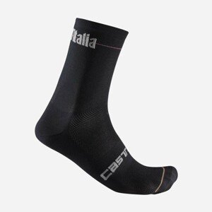 CASTELLI Cyklistické ponožky klasické - GIRO D'ITALIA 2023 - černá 2XL